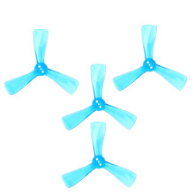 FöR Nazgul Cine 2525 2,5 Tum Tri-Blads/3 Blad Propeller Propeller CW CCW för FPV ProTek25 Drone Del-Blå