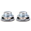 2 Stuks 40MM  Audio Draagbare Luidsprekers 16 Core 4 Ohm 5W Volledige Range Luidspreker Rubber Side NdFeB Magnetische Luidspreker 1