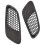 2PCS Engine Hood Vent Louvers Air Scoop Bonnet Vent Cover For- E90 E91 E92 E93 M3, Carbon Fiber Pattern 5