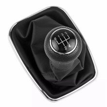 Compatible with 4 IV MK4 -R32 Bora 5 Speed 12mm 1999-2004 Car Gear Shift Knob Lever Shifter Gaitor Boot