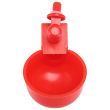 6PCS Chicken Watering Cup Automatic Filling Waterer Poultry Drinking Bowl Thread Watering Feeder Cup for Chicken