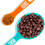 12 Pcs Plastic Measuring Cups and Spoons Set,Colored Kitchen Measure Tools, Great for Baking and Cooking(Random Color) 4