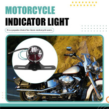 Motorcycle Retro Taillight Miller Stop Tail Light Number Plate Rear Lamp Bracket Chopper Brake Stop Light