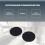 2Pcs Blind Filter Backflush Disk Rubber for Espresso Machines Brewing  Backwashing Gasket 6