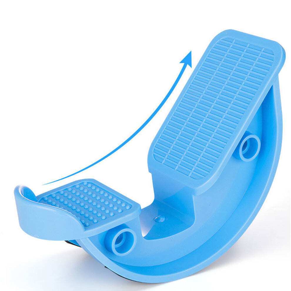 Blue Calf Stretcher Foot Rocker For Achilles Tendinitis, Abs, 370G