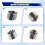 100Pcs Wire Insert Thread, M4 Heli Coil Thread Repair Stainless Steel SS304 Thread Insert Coiled Wire Insert (M40.71.5D) 6