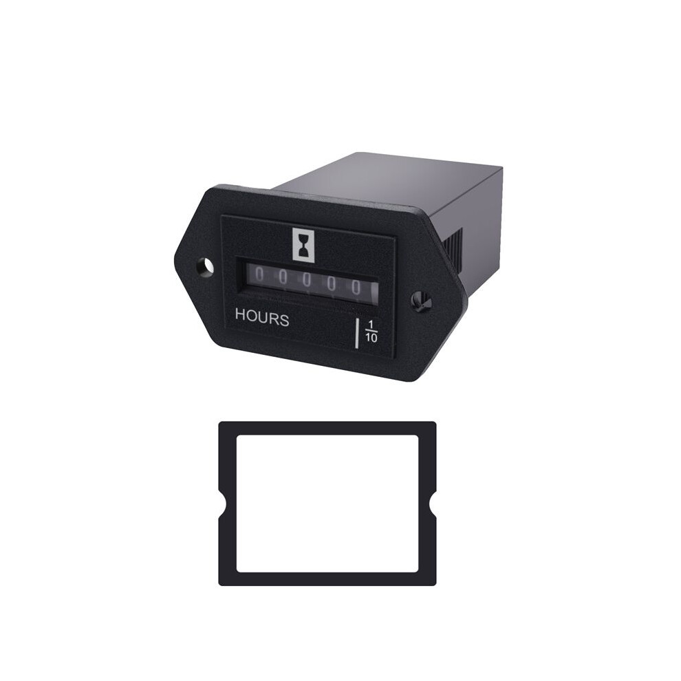 Dc10v-80V Mechanical Hour Meter - Hourmeter For Engine Generator Boat Automobiles Motorcross Motor Truck Tractor 6032475694785