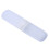 Travel Toothbrush Case Stretchable Toothpaste Holder Container Anti Bacterial Adjustable Box Transparent White 1