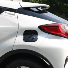 Carbon Fiber Car Fuel Gas Tank Cap Cover Trim for  C-HR CHR 2017 2018 2019 Exterior Accessories