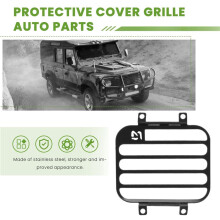 pour MN D90 D99S MN99S 1/12 PièCes de Mise à Niveau de Voiture TéLéCommande Gardes de Lampe Avant Couvercle de Phare Accessoires de Grille de