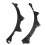 Auto  Flares Arch Panel Trim Lippen Abdeckung Passend für  G30 G38 2017-2019 1