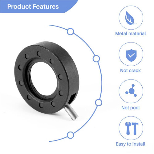 Manual Aperture Adjustable Mechanical Iris Diaphragm Iris Diaphragm for Digital Camera Microscope Iris Lens SK12 1