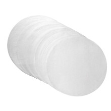 500Pcs 4.5-Inch Non-Stick Round Baking Paper Barbecue Paper Cake Liner Parchment Paper Microwave Oven Paper Sheets