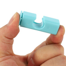 Squeeze Bread Bag Clips, Bag Cinches, Bagel Bag Clips, Slip Grip Easy Squeeze & Lock, Assorted Color, 6 Pack