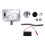 Automatic Electric Urinal Flush Valve Sensor&Manual 2 Function Exposed Wall Mount DC6V Urine Flushing 2