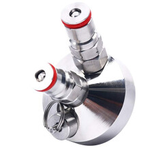 Boule de Verrouillage Keg Distributeur de Robinet pour Beer Keg Distributeur en Acier Inoxydable Growler Homebrew Spear 3.6L / 5L / 10L Beer