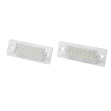 2X Car Led License Plate Light For- Caddy 3B5943021 3B5998026
