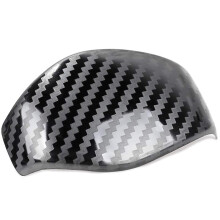 ABS Carbon Fiber Style Interior Gear Shift Knob Protector Cover Trim Sticker for 2016 2017 2018 2019 10Th Gen Automatic Transmission