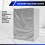 Washing Machine Cover,Washer/Dryer Cover for Front-Loading Machine Waterproof Dust-Proof 2