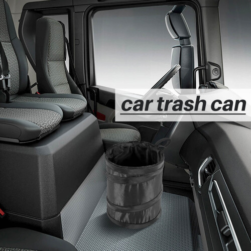 Auto MüLl Eimer, Tragbare MüLl Tonne, Faltbare - Wasserdichte Tasche, Papier Korb, MüLl Eimer