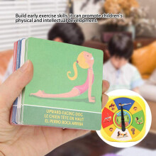 Yoga Pose Card Game of Flexibility and Balance Family Board Games for Adults Kids Children for Yoga Lover