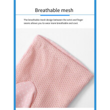Fingerless Gloves Non Slip UV Protection Driving Gloves Summer Outdoor Gloves for Women and Girls Black