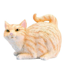Porta Fazzoletti per il Sedere di Gatto - Copri Scatola Quadrata per Fazzoletti con Gatto Soriano - Accessori per il Bagno Carini A