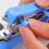 Home Handheld Sewing Machine Protable Travel Clothes Fabrics DIY Stitchin Sew Tool  Manual Needlework Machine 6