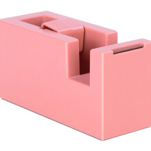Tragbarer Rose Rot ABS Tacker, 111x43x58mm für Büro & Schule