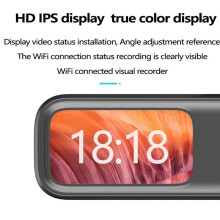 Q6 1296P HD  DVR Dash Cam Conexión Wifi Inteligente Conductor de Automóvil Grabador de Video de Automóvil Android DashCam Monitor de
