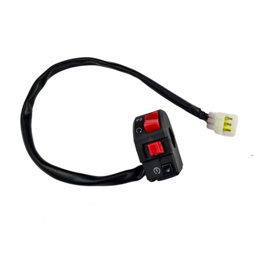 Motorcycle Accessories  Right Side  with Dual Flash ZKG  Combination  Handle