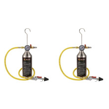 2X Air Conditioning Flushing Kit, Car Air Conditioning Pipe Cleaning Tool Set, R134A Air Conditioning System Flushing