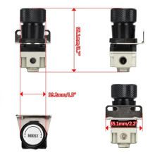 T2 Universal Manual Gauge Turbo Boost Controller 1-150 PSI SR20DET SR Black