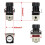 T2 Controller Turbo Boost Manuale Universale 1-150 PSI SR20DET SR Nero 4