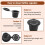 5 Reusable  Capsules Refillable Coffee Capsule Filter with  Coffee Machines with Coffee Spoon Brush 7