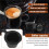5 Reusable  Capsules Refillable Coffee Capsule Filter with  Coffee Machines with Coffee Spoon Brush 3