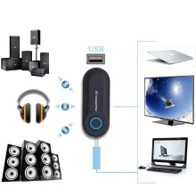 Sender Drahtlos Tragbar Stereo USB  5.0 Sender Adapter für 3,5 Mm Audio GeräTe TV PC Auto