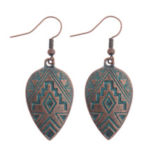 Semplici Orecchini Pendenti Classici Pendenti Appesi per Le Donne Accessori di Gioielli In Stile Bohemien Vintage Orecchini da Donna di Moda Bronzo