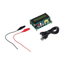 Lc100-A Digital Lcd High Precision Inductance Capacitance L/C Meter Capacitor Tester Frequency 1Pf-100Mf 1Uh-100H Lc100-A + Test Clip