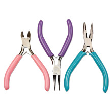 3Pcs Diy And Jewelry Tool Pliers Chain Nose Plier Cutter Plier Round Nose Plier For Beading Jewelry Making