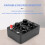 0-9999 Ohm Simple Resistance Box Precision Variable Decade Resistor Teaching Instrument 5