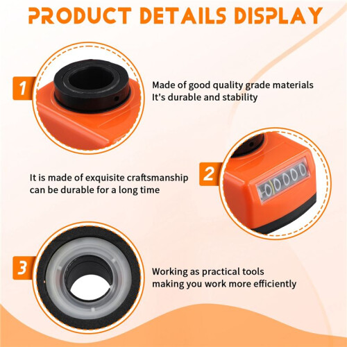 Machine Lathe Part 20Mm Bore Digital Position Indicator Orange