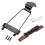 Exquisite 6 String Archtop Jazz Guitar Trapeze Tailpiece Saddle Bridge Set 5