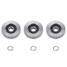 DiamèTre de L'Engrenage 3 PièCes: 38 Mm ÉPaisseur de 36 Dents: Engrenage en Acier de VéHicule éLectrique 12 Mm