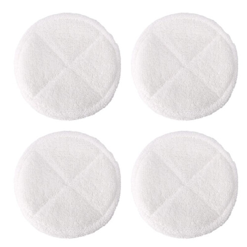 4 Pack Soft Contact Mop Pads Replacement For  Spinwave 2039A 2124 Powered Hard Floor Mop