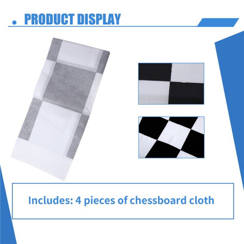 4Pcs Fabrics Calibration Cloth for 360 Degree Surround Bird View Panoramic DVR System 1