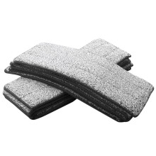 10PCS Microfiber Mop Pads House Kitchen Floor Cleaning Flat Mop Cloth Home Bathroom Replacement Mops Floor Cleaning Tools S