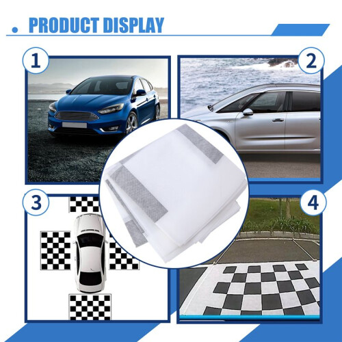 4Pcs Fabrics Calibration Cloth for 360 Degree Surround Bird View Panoramic DVR System 2