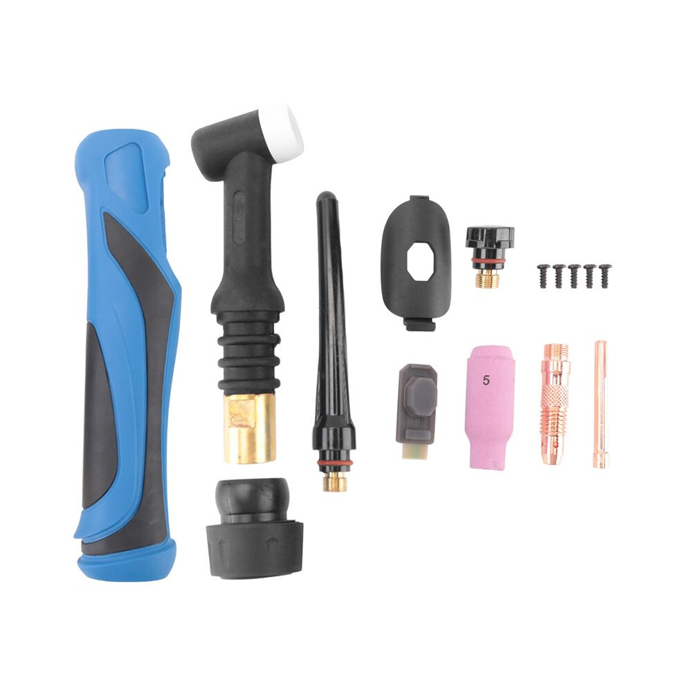 Wp-26F Tig Torch Body Tig26f Argon Welding Torch Wp26 Flex Air Cooled Gas Tungsten Arc Welding Gtaw A-200 Flex Torch 4711359395216