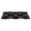 Silicone Hamburger Bread Forms Perforated Bakery Molds Non Stick Baking Sheets Fit Half Pan Size 5